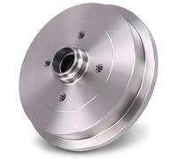 BESTPRICE 1x Bremstrommel Hinterachse ohne Radlager Kompatibel mit A udi 80, COUPE B2, SEAT CORDOBA, IBIZA 2, TOLEDO 1, SKODA FAVORIT, FELICIA, VW CADDY 2, GOLF 3, PASSAT, POLO, SNTANA, VENTO