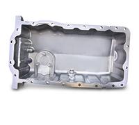 BESTPRICE 1x Ölwanne Aluminium Kompatibel mit A udi A3, SEAT CORDOBA, IBIZA, INCA, LEON, TOLEDO, SKODA FABIA 1, FABIA 2, OCTAVIA 1, ROOMSTER, VW BORA, CADDY, GOLF 4, NEW BEETLE, POLO, SHARAN