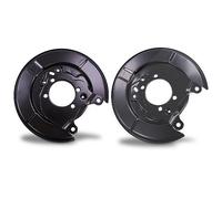 Bestprice 2x Deckblech für Bremsscheibe hinten für Nissan, Renault
