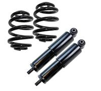 BESTPRICE 2x Öldruck Stoßdämpfer hinten Federbein verstärkte Dämpfung, Kompatibel mit VW TRANSPORTER 4