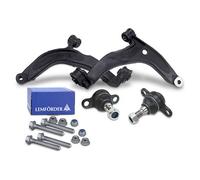 Bestprice 2x Querlenker + 2x Traggelenk + Schraubensatz vorne [Hersteller-Nr. 41840070] für VW