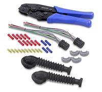 Bestprice 2x Rep.Satz Kabelbaum +ENVA Kabelschuhzange [Hersteller-Nr. 40985336] für Opel