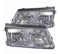 Bestprice 2x Scheinwerfer H7/H1 ohne Stellmotor und o. NSW [Hersteller-Nr. 10429004] für VW