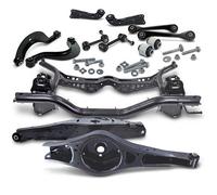 Bestprice Achskörper + Querlenker-Satz 12-tlg. + Schraubensatz hinten [Hersteller-Nr. 41378448] für Skoda, VW, Audi