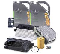 Bestprice Inspektionspaket Set A + 10l 5W-30 Motoröl [Hersteller-Nr. 40641869] für Mercedes-Benz