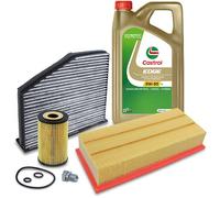 Bestprice Inspektionspaket Set A + 5l 5W-30 Motoröl [Hersteller-Nr. 40280104] für Audi, Seat, Skoda, VW