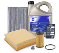 Bestprice Inspektionspaket Set A + 5l 5W-30 Motoröl [Hersteller-Nr. 40513860] für Opel