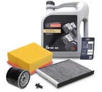 Bestprice Inspektionspaket Set A + 5l 5W-30 Motoröl [Hersteller-Nr. 40639033] für Ford