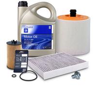 Bestprice Inspektionspaket SET A + 5L 5W-30 Motoröl [Hersteller-Nr. 40670912] für Opel