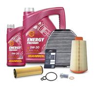 Bestprice Inspektionspaket Set A + 6l 5W-30 Motoröl [Hersteller-Nr. 41108443] für Mercedes-Benz