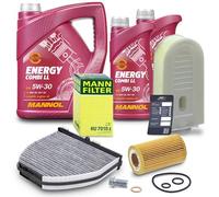 Bestprice Inspektionspaket Set A + 7l 5W-30 Motoröl [Hersteller-Nr. 40638721] für Mercedes-Benz