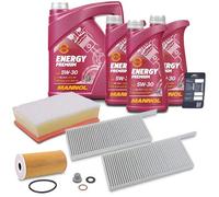 Bestprice Inspektionspaket SET A + 8L 5W-30 Motoröl [Hersteller-Nr. 40789379] für Nissan, Opel, Renault