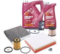 Bestprice Inspektionspaket SET B + 6L 5W-30 Motoröl [Hersteller-Nr. 40670108] für Chevrolet