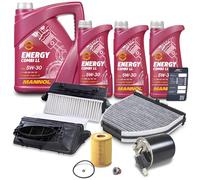 Bestprice Inspektionspaket SET B + 8L 5W-30 Motoröl [Hersteller-Nr. 40670256] für Mercedes-Benz