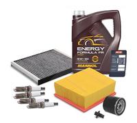 Bestprice Inspektionspaket Set C + 5l 5W-30 Motoröl [Hersteller-Nr. 40516403] für Ford