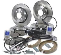 Bestprice Komplettset Bremsscheiben+Bremsbeläge Vorne+Hinten [Hersteller-Nr. 10604142] für BMW