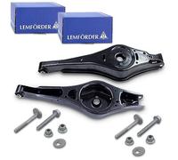 BESTPRICE Querlenkersatz - 2x Querlenker hinten unten, 2x Schraubensatz für Querlenker
