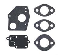 Besttoolifes Rasenmäher Vergaser Reparatursatz 12-teiliges Metall Umbau Set Kompatibel mit 494624 495606 für Motorwartung und Ersatzteile