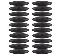 BESTYASH Regenschutz für Rückfahrkameras Schwarz 20 Stück Auto Rückfahrkamera Abdeckung Anti UV aus Abs Material für Auto Nachrüstung