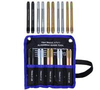 Bettol 10 Stück Radmontagewerkzeug Reifen Montagehilfe, Radmontagehilfe Rad Montagehilfe Fixierbolzen Kfz Werkzeug Set, M12 x 1.25, M12 x 1.5, M14 x 1.25, M14 x 1.5, M15 x 1.25, Typ-1