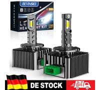 BEVINSEE D1S D1R D3S D3R LED-Scheinwerferlampen Canbus 70W 7000LM D2S D2R HID Xenon Ersatz Plug&Play 6000K Weiß 12V Autolampe