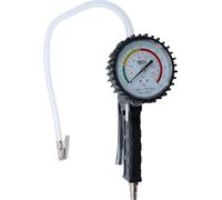 BGS 3242 | Druckluft-Reifenfüllpistole | 0-12 bar | Reifenfüllmessgerät | Reifendruckmesser | Reifenfüller | Reifendruckprüfer