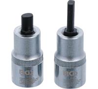 BGS Spreiz-Einsatz-Satz für Federbeinklemmung | Antrieb Innenvierkant 12,5 mm (1/2") | 5 x 7 mm + 5,5 x 8,2 mm | 2-tlg. (Werkzeuge für Fahrwerk einsch