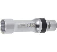 BGS 6849 | Zündkerzen-Gelenkeinsatz Zwölfkant mit Haltefeder | 10 mm (3/8") | SW 18 mm | Zündkerzenschlüssel