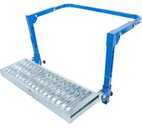 BGS Reifen-Klapptritt einstellbar für Kleintransporter und 4x4 Fahrzeuge - 71002