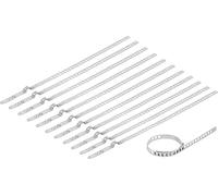 Große sehr stabile 7mm x 430mm Achsmanschetten Schellen Klemmschelle Ohrschelle