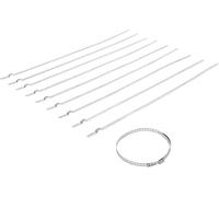 BGS technic Achsmanschetten-Schellen-Satz | Edelstahl | rostfrei | 7 mm | 50 ...