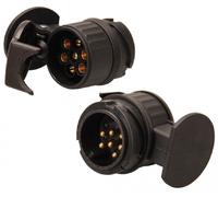 BGS DIY Adapter für Anhängerstecker 13-polig auf 7-polig - 80754