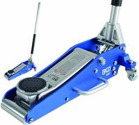 BGS 2897 | Rangier-Wagenheber | 1,5 t | hydraulisch | Aluminium-Stahl-Konstruktion | Hydraulik mit Doppelhubkolben