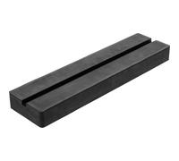 BGS Gummiauflage 7012, mit Nut, für Hebebühnen, 373 x 100 x 35 mm