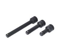 BGS Kraft-Verlängerungs-Satz | Außen-/Innenvierkant 20 mm (3/4") | 3-tlg.