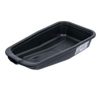 BGS 9994 | Öl-Auffangwanne für Motorräder | 2 l | Länge: 380 mm | Breite: 212 mm | Höhe: 73 mm | Material: HDPE