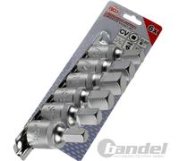 BGS 1016 Öldienstschlüssel-Satz 12,5 mm (1/2") Abtrieb Innenvierkant 6-tlg.