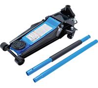 BGS technic 7872 BGS Rangier-Wagenheber | 2,5 t | hydraulisch | Doppelhubkolben-Mechanik | Hubhöhe 75-510 mm