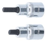 BGS Spreiz-Einsatz-Satz für Federbeinklemmung | Antrieb Innenvierkant 12,5 mm (1/2") | 5 x 7 mm + 5,5 x 8,2 mm | 2-tlg. (Werkzeuge für Fahrwerk einsch