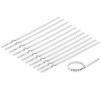 Große sehr stabile 9mm x 430mm Achsmanschetten Schellen Klemmschelle Ohrschelle