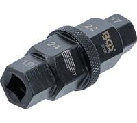 BGS TECHNIC Motorrad-Spezial-Einsatz, 5058, 17-19-22-24 mm