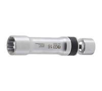 BGS Zündkerzen-Gelenkeinsatz mit Haltefeder, 3/8", 16 mm