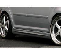 Bi Optik Seitenschweller Schweller Sideskirts ABS für VW Polo 6R