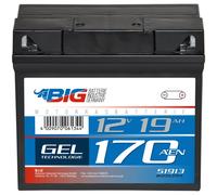 BIG 51913 GEL 12V 19Ah 170A/EN Motorradbatterie