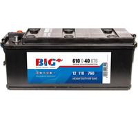 BIG LKW-Batterie 12V 110Ah Starterbatterie 61040 Traktor Schlepper 105Ah 135Ah