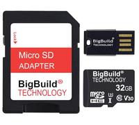 BigBuild Technology 32GB U3 Micro SDHC-Speicherkarte für Garmin Mini 3, X310 Dashcam