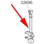 Thule Medium Bike Arm Without 917/918 Eur Schloss One Size Black