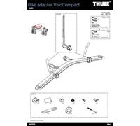 Thule 2331220933 Rahmen-haltearm, schwarz, 30 x 5 x 5 cm