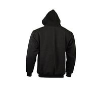 Bikers Gear Australia Womens Ladies Motorcycle Hoody Hoodie Fully Lined with DuPont KEVLAR aramid fibres & CE Armour Jacket (Uk 10 Eu 38, Black)