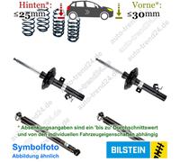 Bilstein B4-Pro-Kit Fahrwerk 30mm, 20-25mm für Nisan X-Trial T32 T32R T32RR 13-